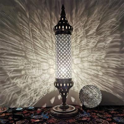 Retro Romantic Table Lamp Decorative Light Turkish Lamp Unique Lights (WH-VTB-19)