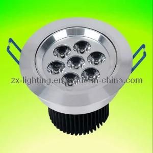 7W LED Down Light With CE&RoHS Certificate (ZX-D003)