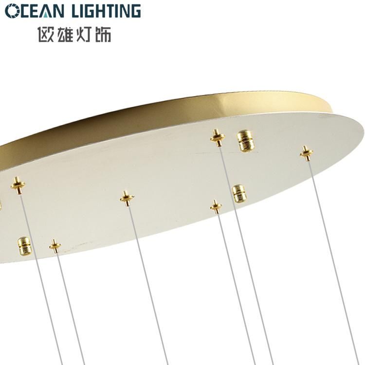 2021 Newest Simple Modern PVC Chandelier for Hotel