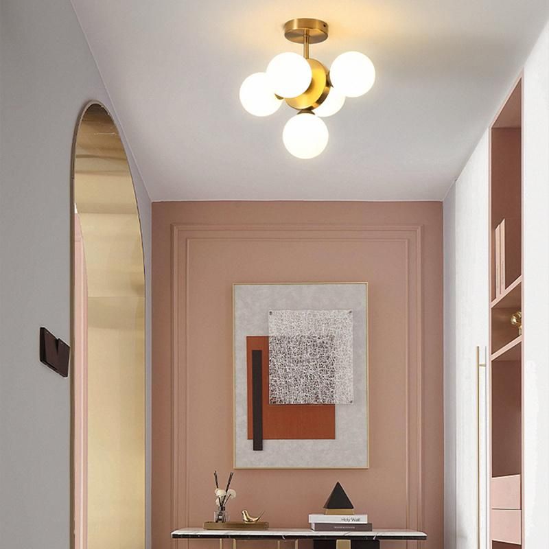 Light Luxury Corridor Light Ceiling Light Hallway Light Creative Nordic Balcony Lamp