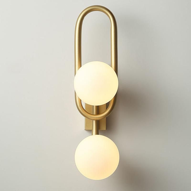 Living Room and Bedroom Modern Light Creative Double-Headed Decorative Bedside Wall Lamp
