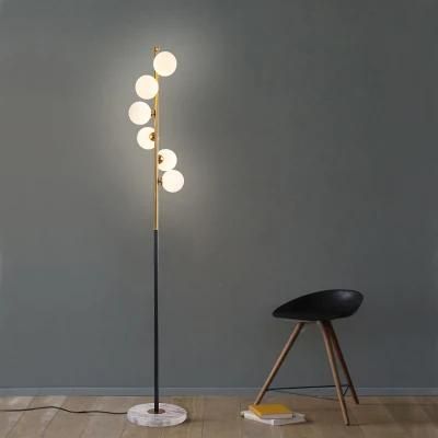 Modern LED Living Room Standing Luminaires Nordic Lights Bedside Floor Lamps for Living Room (WH-MFL-33)