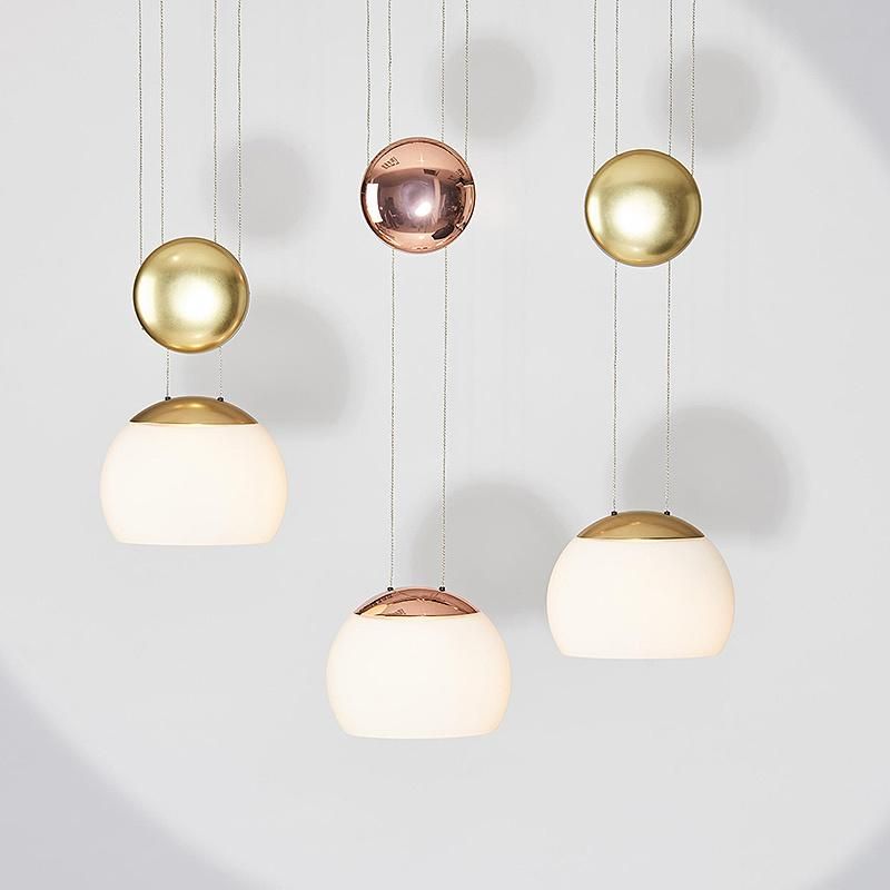 Post Modern Mini Designer Ball Pendant Light Design Study Simple Rose Gold Lamp Restaurant Pendant Lamp (WH-AP-161)