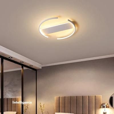 White Bedroom Light Simple Modern Art Nordic Warm Room Lamp LED
