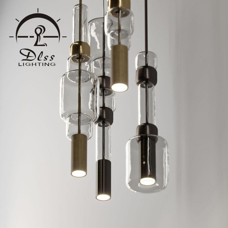 GU10 Modern Bead Style Pendant Light Chandelier for Bedroom