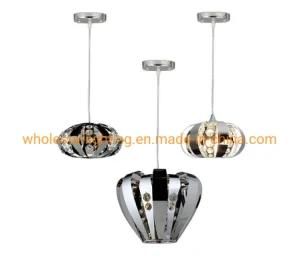 Modern Stainless Steel Pendant Lamp with Crystal Beads (WHP-388-S)