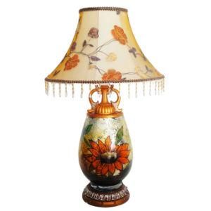 Ceramic Oil Painting Floor Lamp (D101)