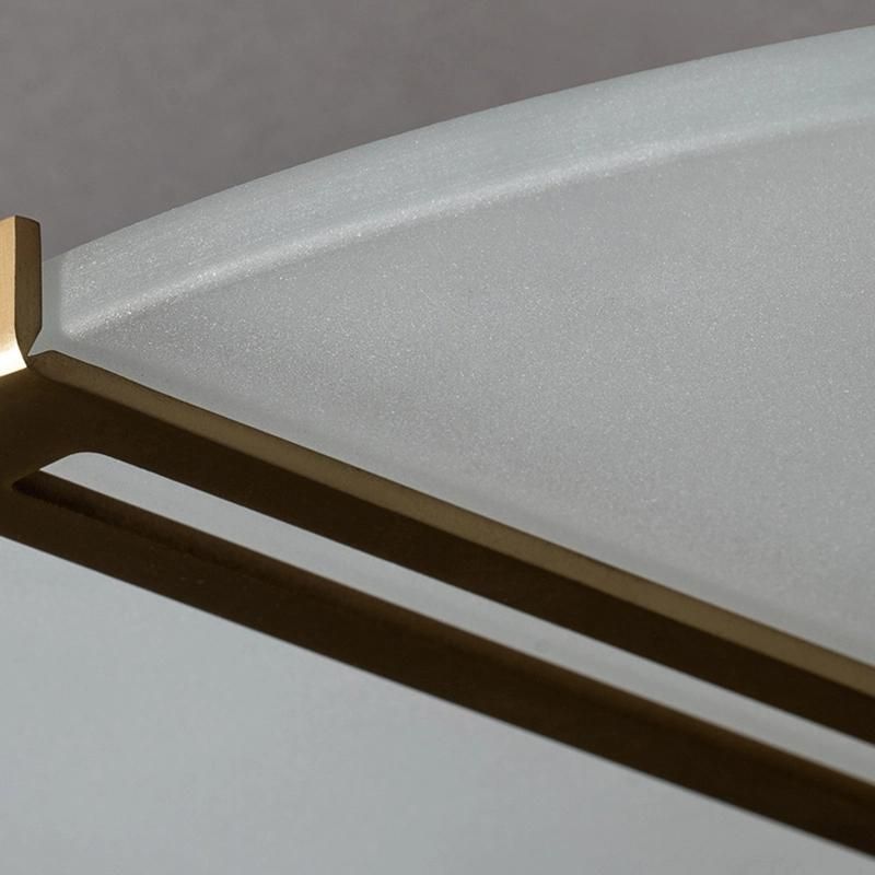 Nordic Ceiling Light Living Room and Bedroom Lamp Modern Simple Copper Glass Luxury Dining Room Light
