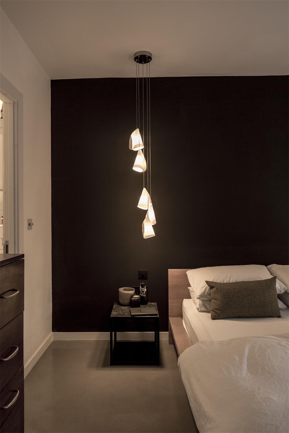 2022 Nordic Ceramic Chandelier Personality Creative Duplex Stairwell Hotel Lobby Bar Restaurant Pendant Lamp