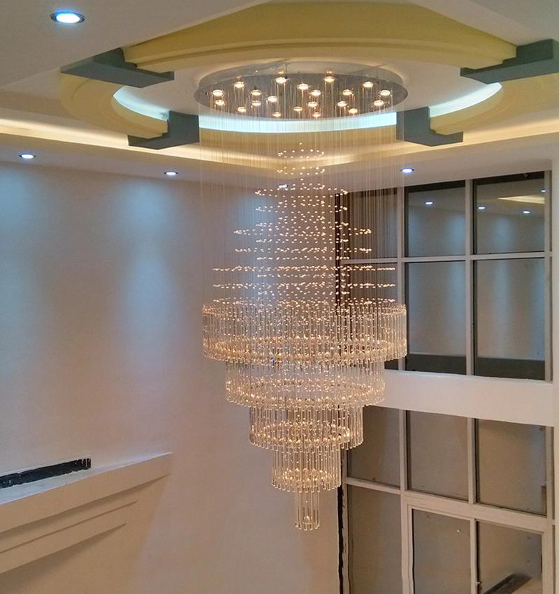 European Style Hotel Indoor Hanging Elegant Wedding LED Modern Crystal Luxury Chandelier