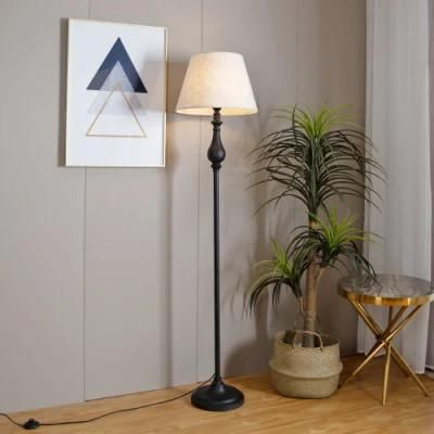 Nordic Style Modern Floor Lamp Black Wrought Iron Living Room Lighting