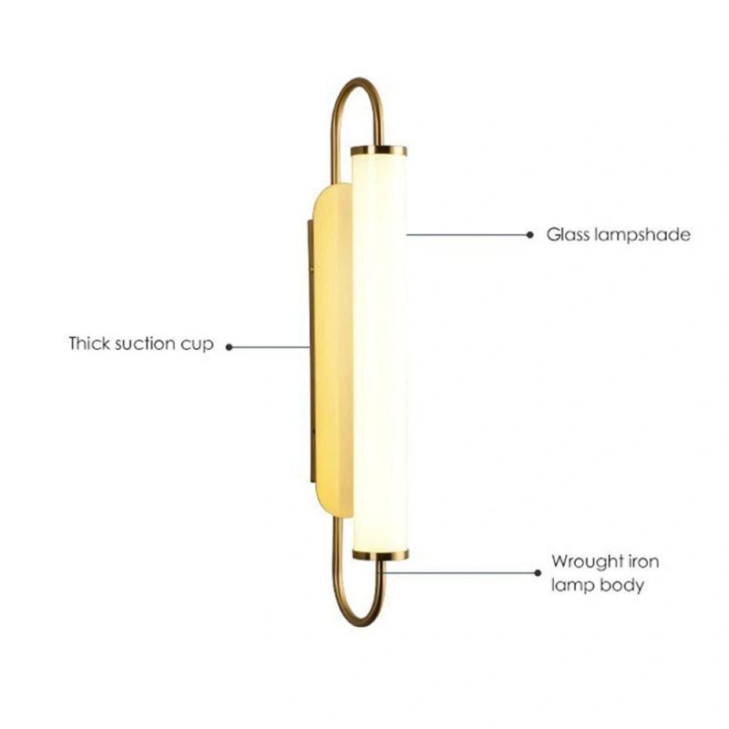 Modern Bathroom Lights Fixtures Luxury Living Room TV Background Decor Wall Light Simple Aisle Bedroom Bedside Wall Lamps