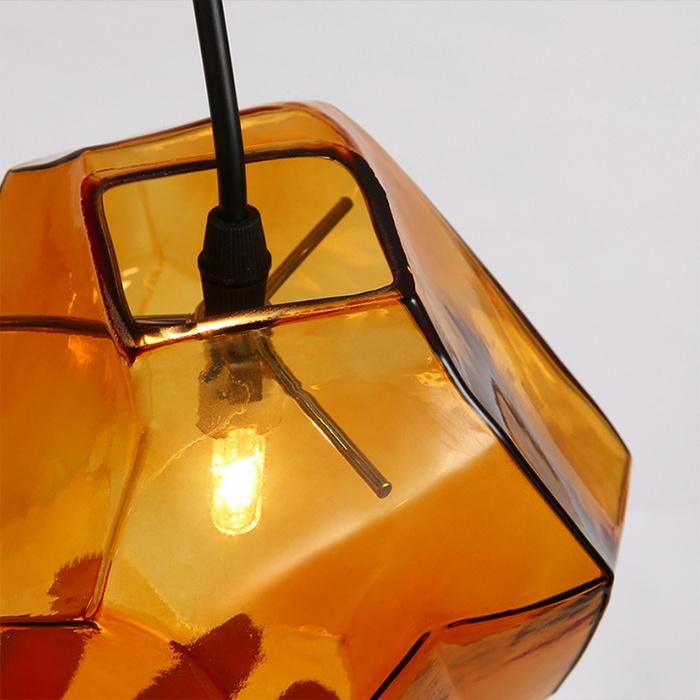 Europe Style Edison Bulb Pendant Light Colorful Glass Pendant Decorative Hanging Light