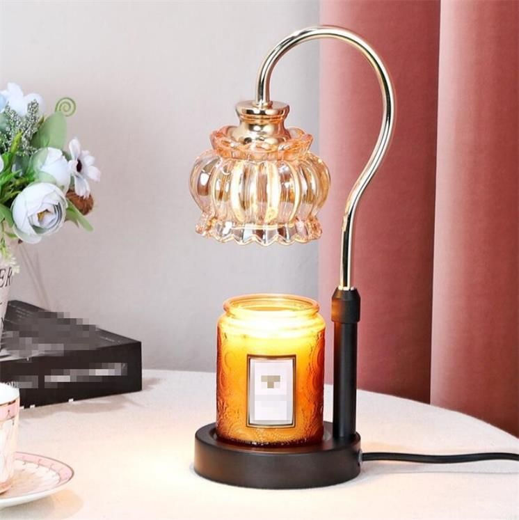 Luxury Fragrance Night Lamp Melting Wax Lamp Candles Melt Warmer Burner Electric Candle Warmer Aromatherapy Lamp