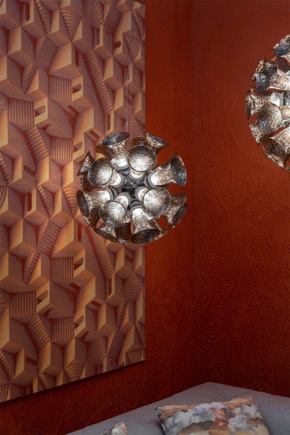 2022 Ceiling Lamp Trumpet Crystal Ball Hanging Fixture Modern Corridor Light Chandeliers Ceiling Luxury Crystal Chandelier