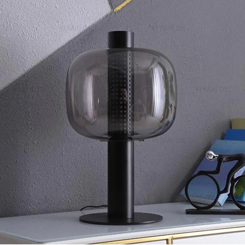 Nordic Table Lamp Bedside Bedroom Lamp Modern Minimalist Creative Glass Lamp