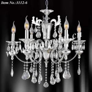 Crystal Chandelier Light with Teflon Wire (HP3112-6)