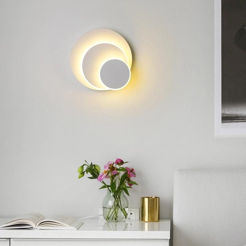 Simple Bedroom Bedside Lamp Creative Living Room LED Corridor Decorative Wall Light