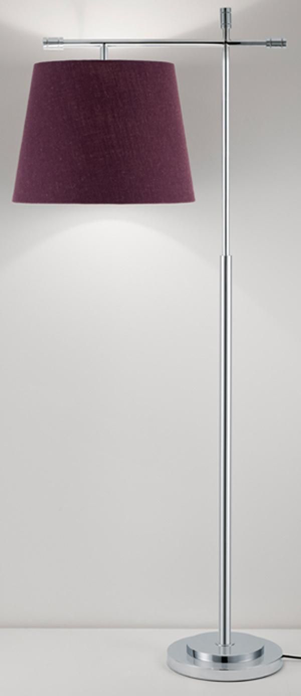 Hotel Decorative Fabric Shade Standing LED Floor Lamp