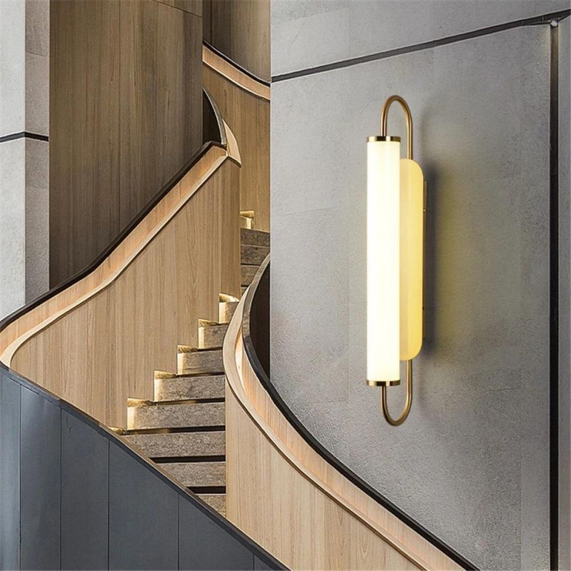 Modern Bathroom Lights Fixtures Luxury Living Room TV Background Decor Wall Light Simple Aisle Bedroom Bedside Wall Lamps
