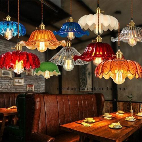 Indoor Lighting Pendant Lamp Glass Pendant Ceiling Light for Dinner Room