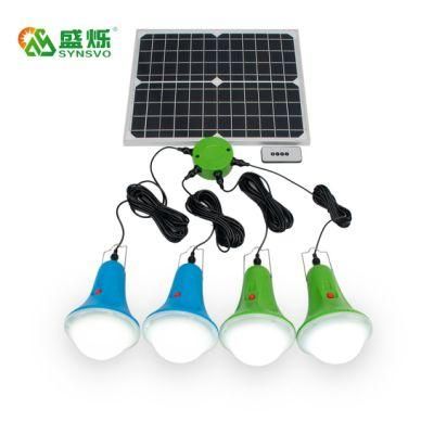 Solar Pendant Light with Remote Control 25W/11V Solar Panel