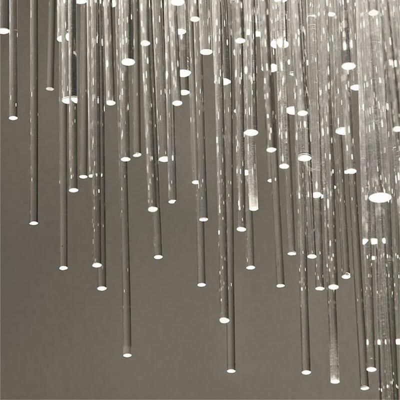 2022 Factory Supply Luxury Hotel Modern Big Tassels Project Chandelier & Pendant Light