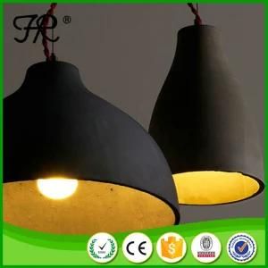 Heavy Ceramic Concrete Pendant Light Industrial Modern Pendant Lamp