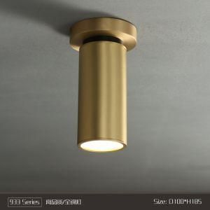 High Quality Brass Hotel Wall Lamp Ceiling Light