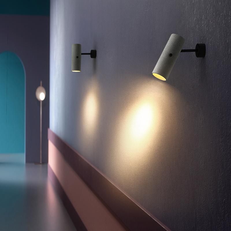 Bedroom Bedside Lamp Industrial Staircase Corridor Wall Lamp Living Room Creative Rotating Spot Light