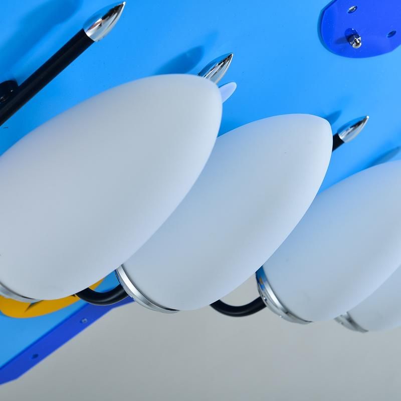 Airplane Kids Bedroom Decor LED Lights for Room Indoor Chandelier Lighting (WH-MA-143)