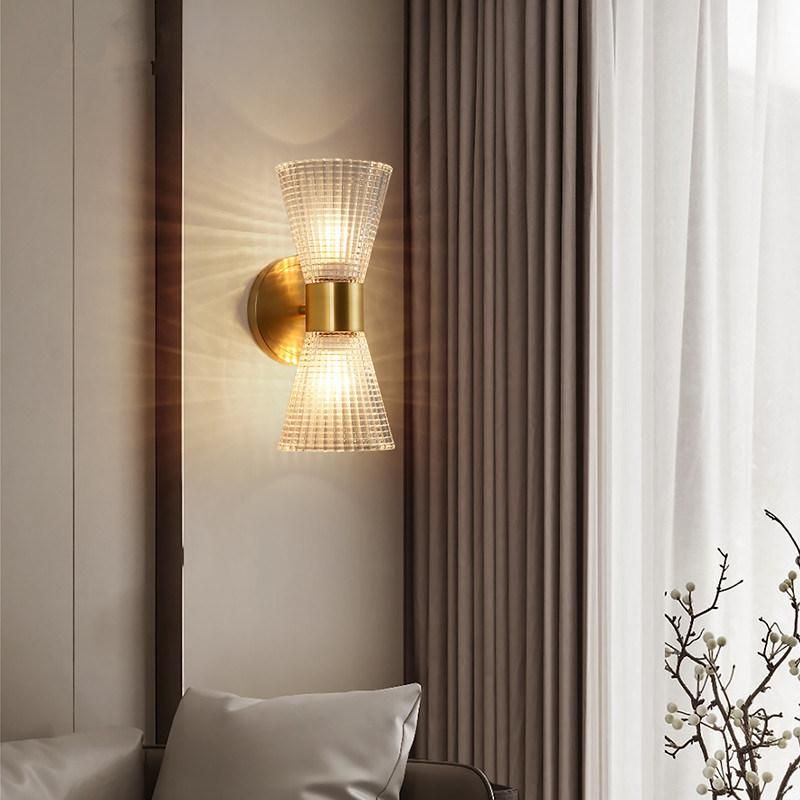 Creative Copper Wall Lamp Luxury Living Room TV Background Wall Light (WH-OR-180)