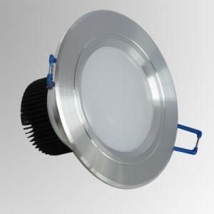 3W Silver Ceiling Light with White Color Light