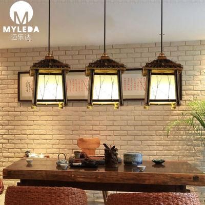 Retro Antique Iron Cage Decorative Chandelier Modern Pendant Lamp