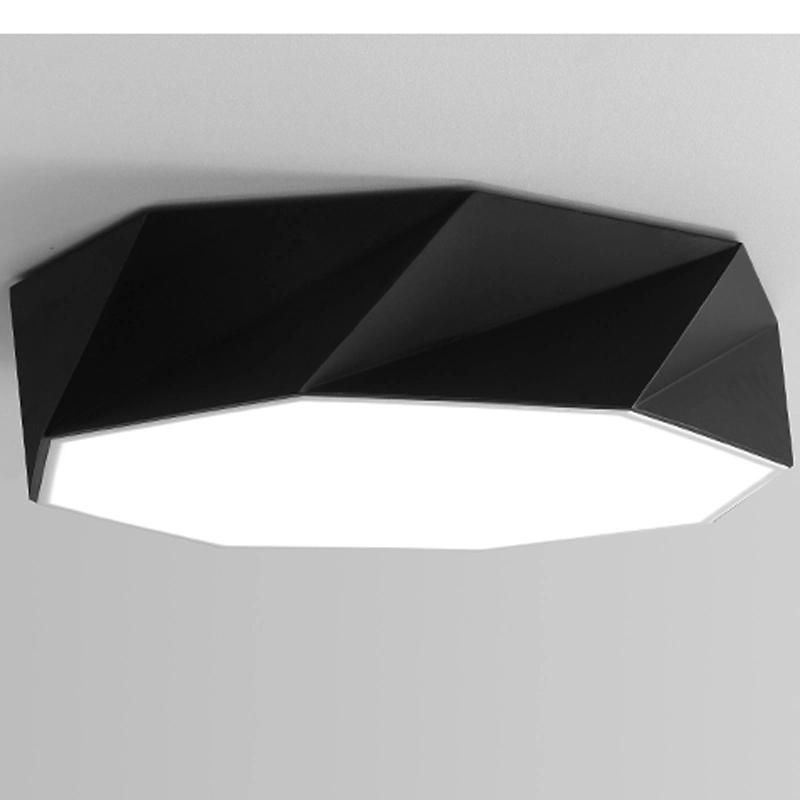 White Iron Ceiling Light Warm Bedroom Lamp Livingroom Light Diningroom Lamp