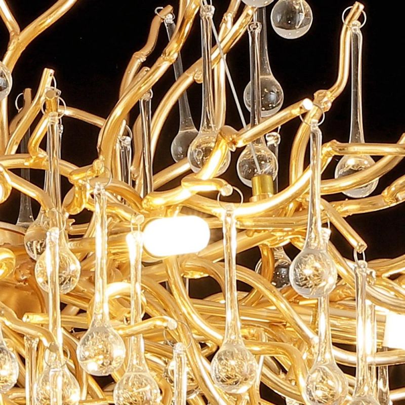 2022 Contemporary Luxury Crystal Chandelier Suitable for Living Room Modern Hotel Room