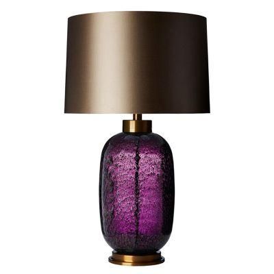 Modern Nordic Decorative Hotel Bedside Crystal Table Lamp Customizable