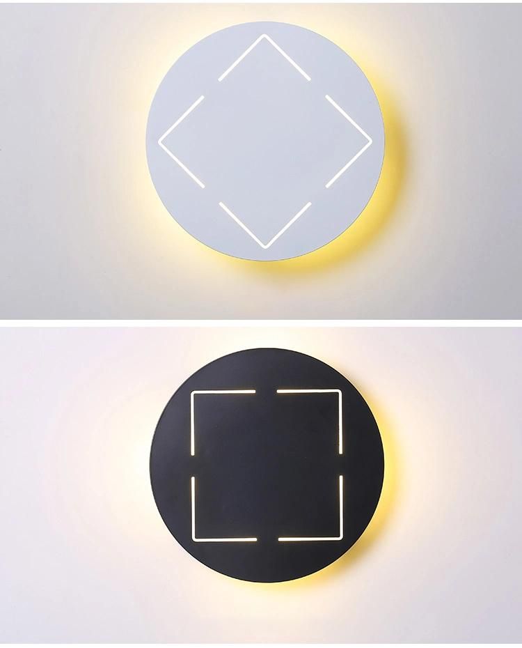 LED Wall Lights Outdoor Simple Wall Lamp Wood Wall Lamps