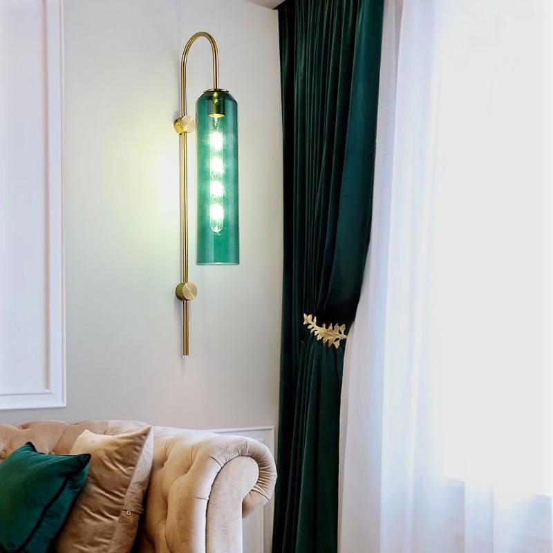 Nordic Pendant Light Modern Designer Blue Lampshade Interior for Bedroom Dining Living Room Pendant Light (WH-AP-146)
