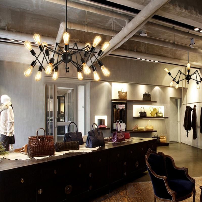 Loft Retractable Pendant Lights for Coffee Shop Bedroom Kitchen Lighting Fixtures (WH-VP-40)
