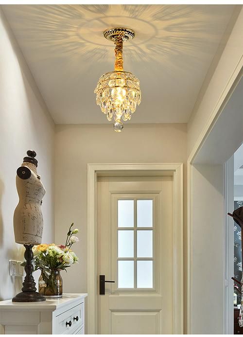 Modern LED Crystal Ceiling Lamps Corridor Light Aisle Lighting Night Lamp 5W for Decor