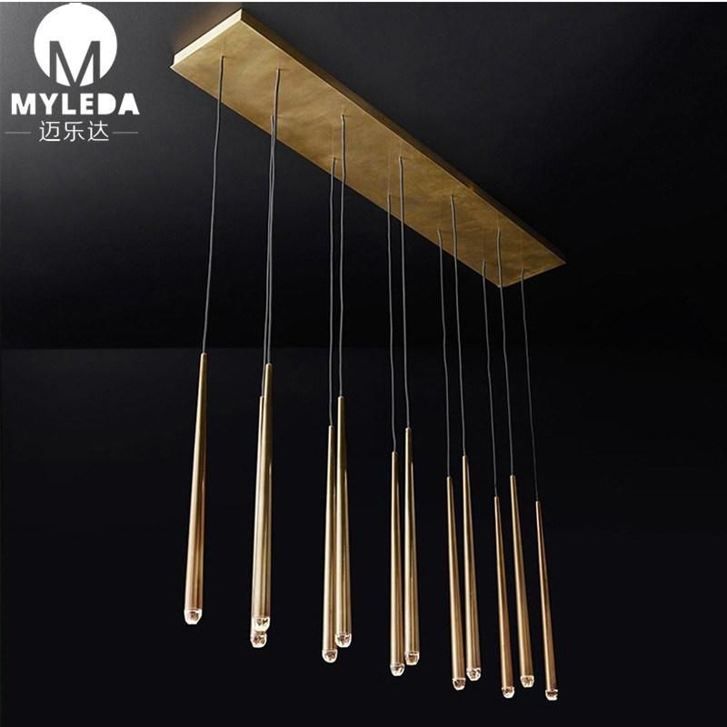 Modern Chandelier Lighting Contemporary Minimal Hanging Dining Lamp Ceiling Light