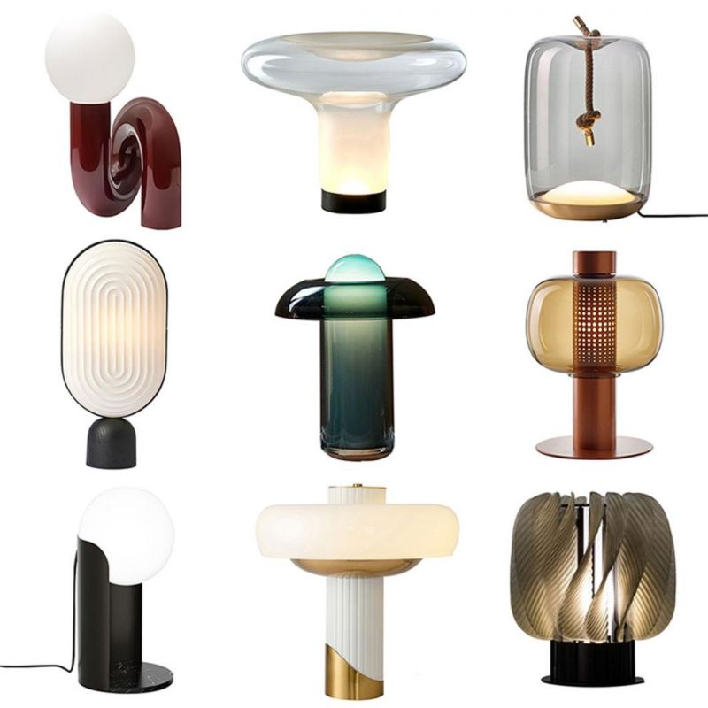 Postmodern New Living Room Bedroom LED Reading Lamp Table Lamp