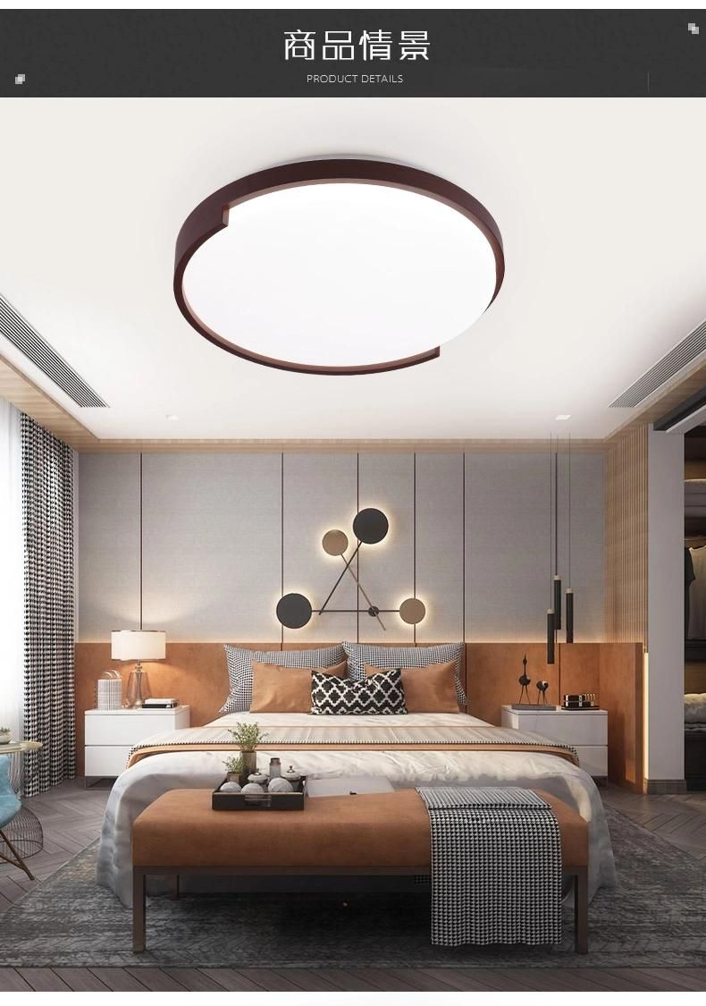 Factory Sale Round Ceiling Chandelier LED for Bedroom Fashion Design