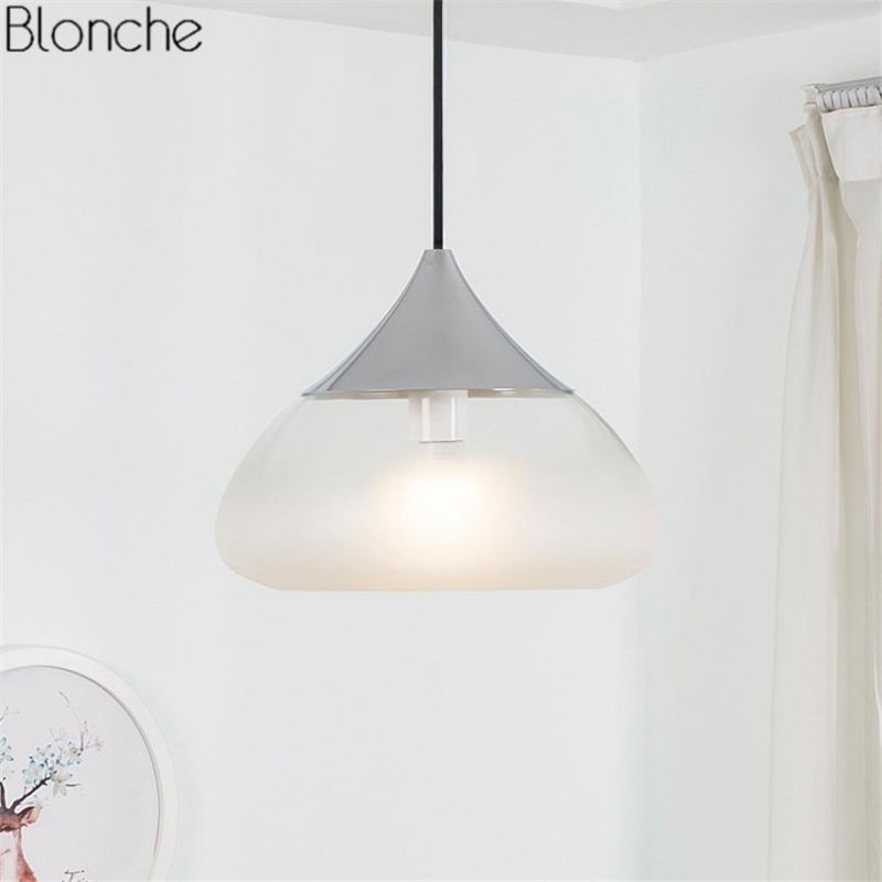 Water Glass Pendant Lights Drop Iron Gold Lamp Modern LED Living Room Bedroom Restaurant Pendant Lamp (WH-AP-156)