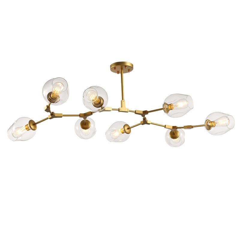 Nordic Molecular Lamp Living Room Bedroom Kitchen Glass Chandelier (WH-GP-08)