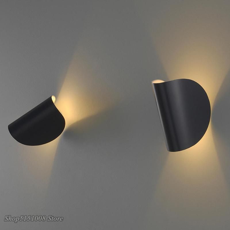 Modern LED Wall Lamp Nordic Creative Personality Rotating Wall Light (WH-OR-30)