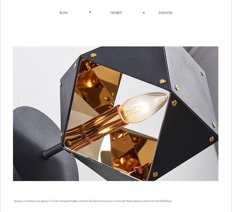 Modern Wall Lamp for Living Room Wall Sconces Bedroom Bedside Black White Double LED Wall Sconce (WH-OR-219)