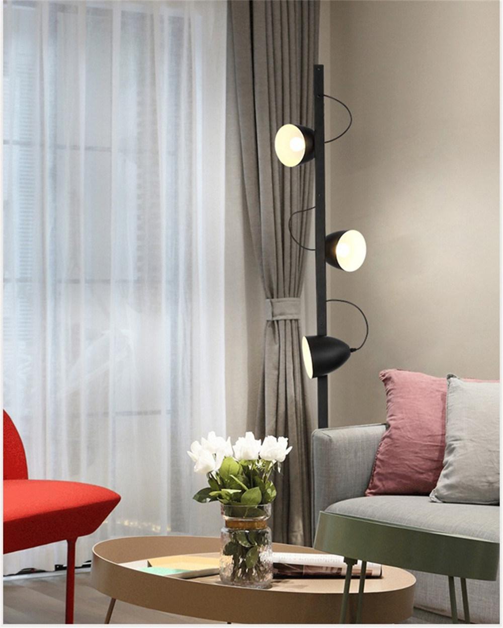 Modern Designer Floor Lamp Simple Iron Art Free Standing LED Floor Lamp for Living Room Study Bedroom