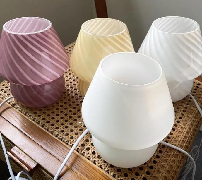 The Best Mushroom Lamps Murano Glass Mushroom Student Lamp Trend